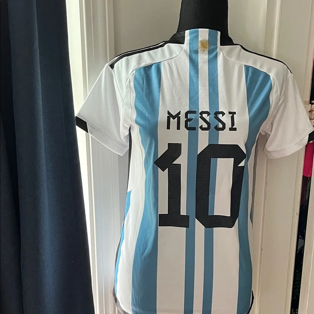 FA Blue and White Kids Matching Set Lionel Messi size 8 - Picture 6 of 7